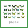 Green butterfly