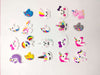 Unicorn hair rope 6 pieces with cardboard