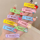 Children's hairpin hairpin girl's broken hairpin is cute and does not hurt hair headdress baby's side hairpin BB clip girl hair accessories