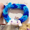 Blue cinnamon dog rubber band with high elasticity