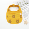 Jacquard u-shaped yellow bear head