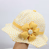 Yellow full cloth / head circumference 43cm-51cm reference 6 months-4 years old
