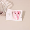 B4182-wave clip pink / factory direct sales