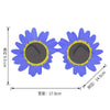 Purple chrysanthemum gray slice