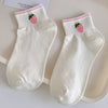 A0601-3 white strawberry / one size fits all