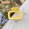 4# frosted square yellow