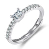 Platinum / adjustable opening