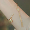 S212 tassel bracelet [white]