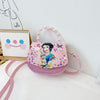 Beads-white snow pink