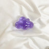 Transparent cloud bracket - purple