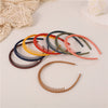 Frosted color (braid style mixed color random mixed hair)