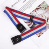 Thickened blue white red / 60-80 cm