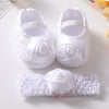 Xsx058 white rose + hair band / 11 yards inner length 10.5cm