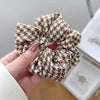 Houndstooth white