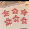 Star bb clip/watermelon red