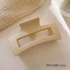 Milk white frosted square (10.5cm)