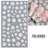 Embossed sticker 5d-k062 (cardboard packaging) / normal specifications