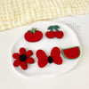 6#velcro series-cherry bow 5-piece set