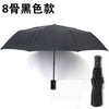 [automatic] 8-bone business reinforced umbrella - black