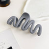 11cm wave - frosted blue gray / metal