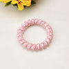 Printed telephone cord - pink