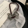 Bowknot black gray