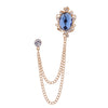 Gold sapphire