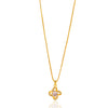 Micro-set pendant + necklace