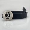 Silver buckle [black] / 110
