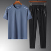 Haze blue (short sleeves + trousers) / m