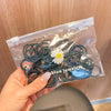 11-d8 round wire black 100 pieces/bag