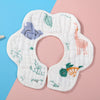 Bib combed 8 layers [forest elephant]