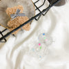 Bear bracket-colorful flowers and stars