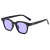 Black frame purple film