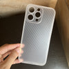 White / iphone14 fine hole