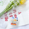 Transparent bracket-toy little blue duck