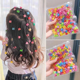 Korea Hyun Ya with the same candy hairpin clip baby baby color hairpin girls small flower clip children's headgear