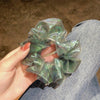 Mermaid color hair ring green