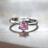 Pink 1 carat / adjustable opening