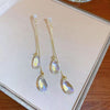 Water drop tassel [925 silver needle]