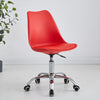 Tulip swivel chair-red