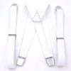 2.5 large clip white