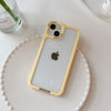 Yellow english-transparent acrylic / iphone11