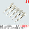 1500615#4.5cm single fork hair clip