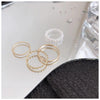 Pearl ring four piece set