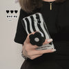 Black and white wave pattern (shell + bracket) / 15promax