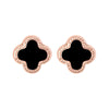 Rose gold+black