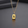 X-gold-necklace length 45cm
