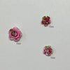 Pink green tie dye / 8mm