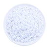 White diameter about 9mm thickness about 6mm / 26g/pack about 100 pieces
